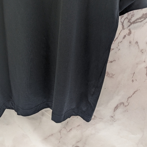 Everlane T Shirt Mens Medium Black Short Sleeve The Premium Weight Tee - Picture 5 of 14